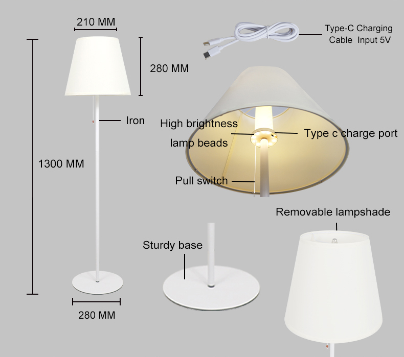 fabric floor lamps-2